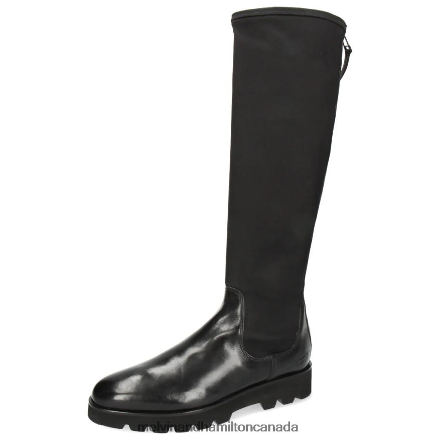 Women Melvin & Hamilton Black Susan 95 Boots P4V68P1161