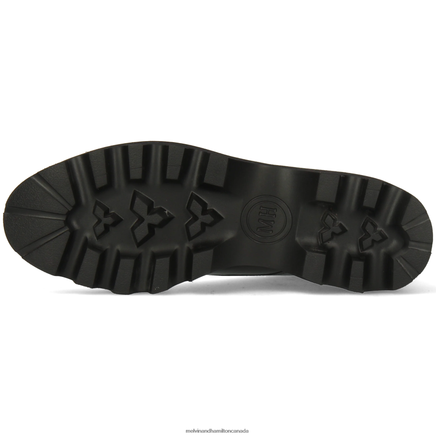 Women Melvin & Hamilton Black Sybill 12 Boots P4V68P1153