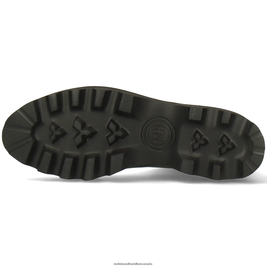 Women Melvin & Hamilton Black Sybill 14 Boots P4V68P1212