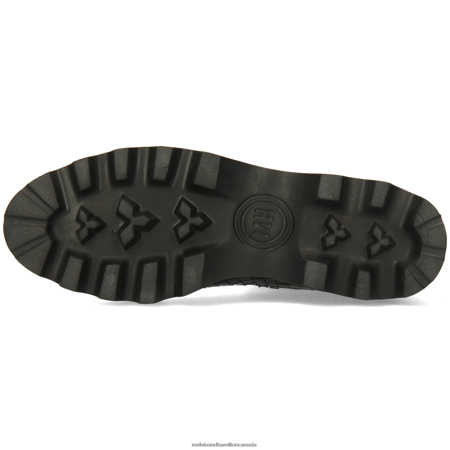 Women Melvin & Hamilton Black Sybill 5 Boots P4V68P1217