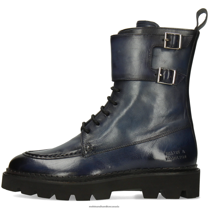 Women Melvin & Hamilton Blue Jade 37 Boots P4V68P1147