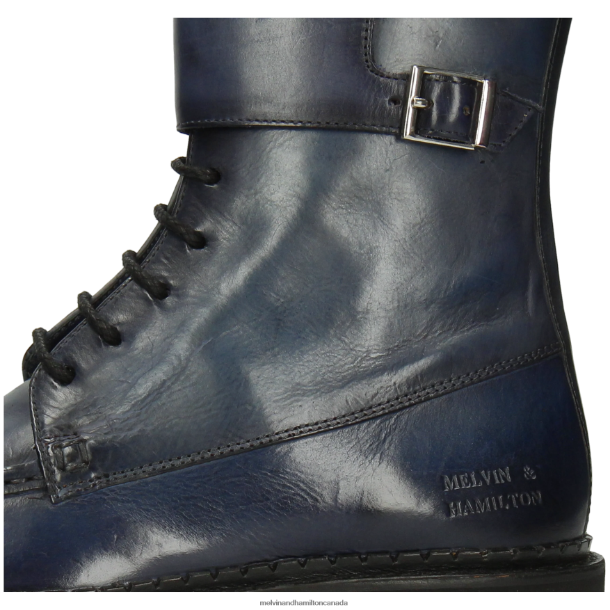 Women Melvin & Hamilton Blue Jade 37 Boots P4V68P1147