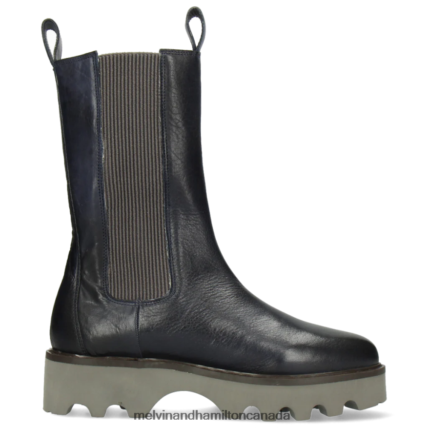 Women Melvin & Hamilton Blue Megan 14 Boots P4V68P1249