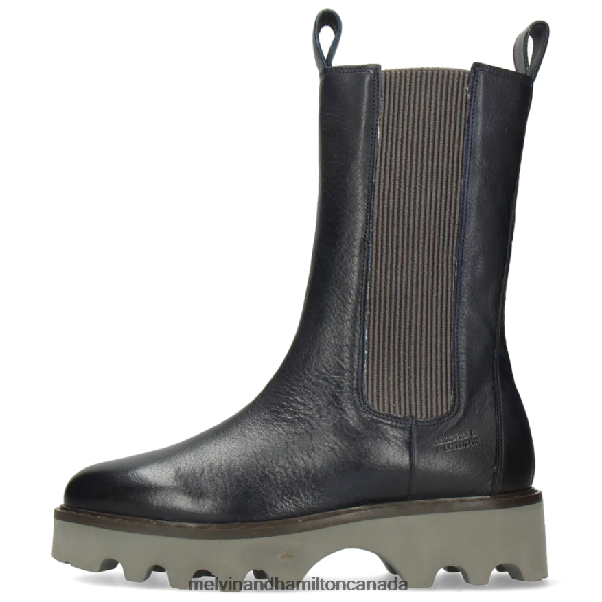 Women Melvin & Hamilton Blue Megan 14 Boots P4V68P1249