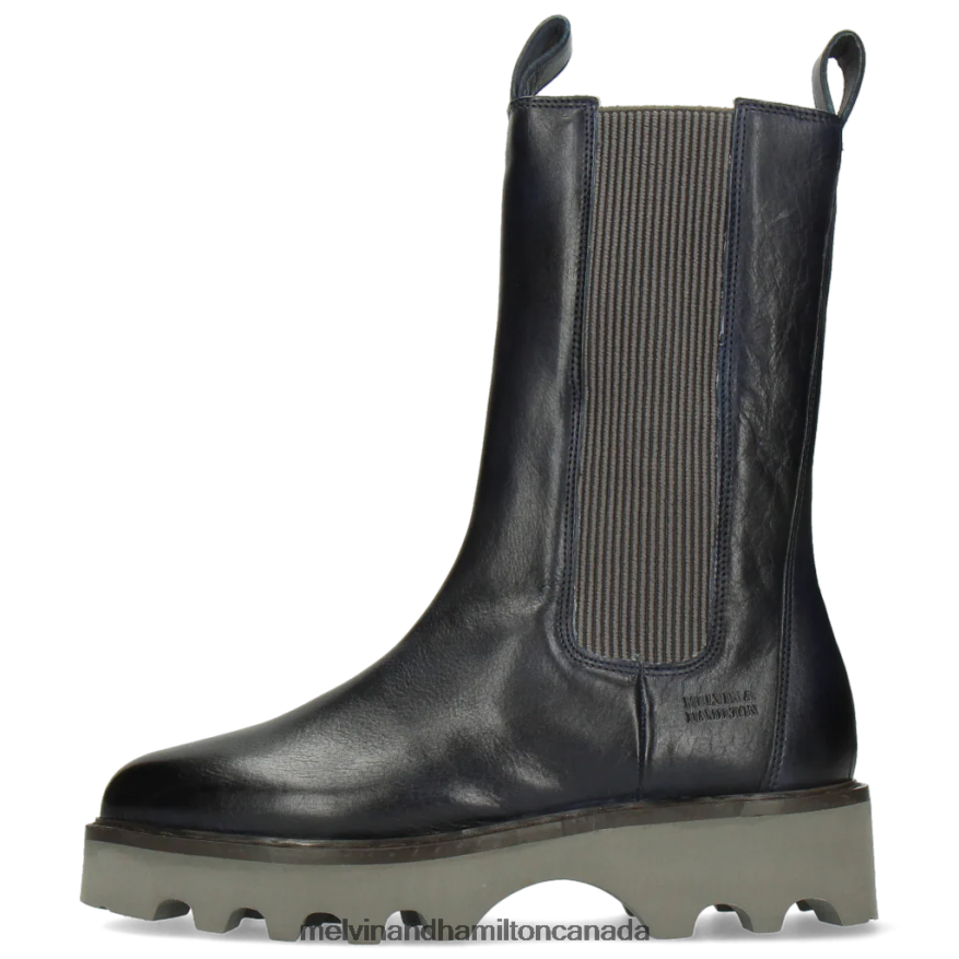 Women Melvin & Hamilton Blue Megan 14 Boots P4V68P1255