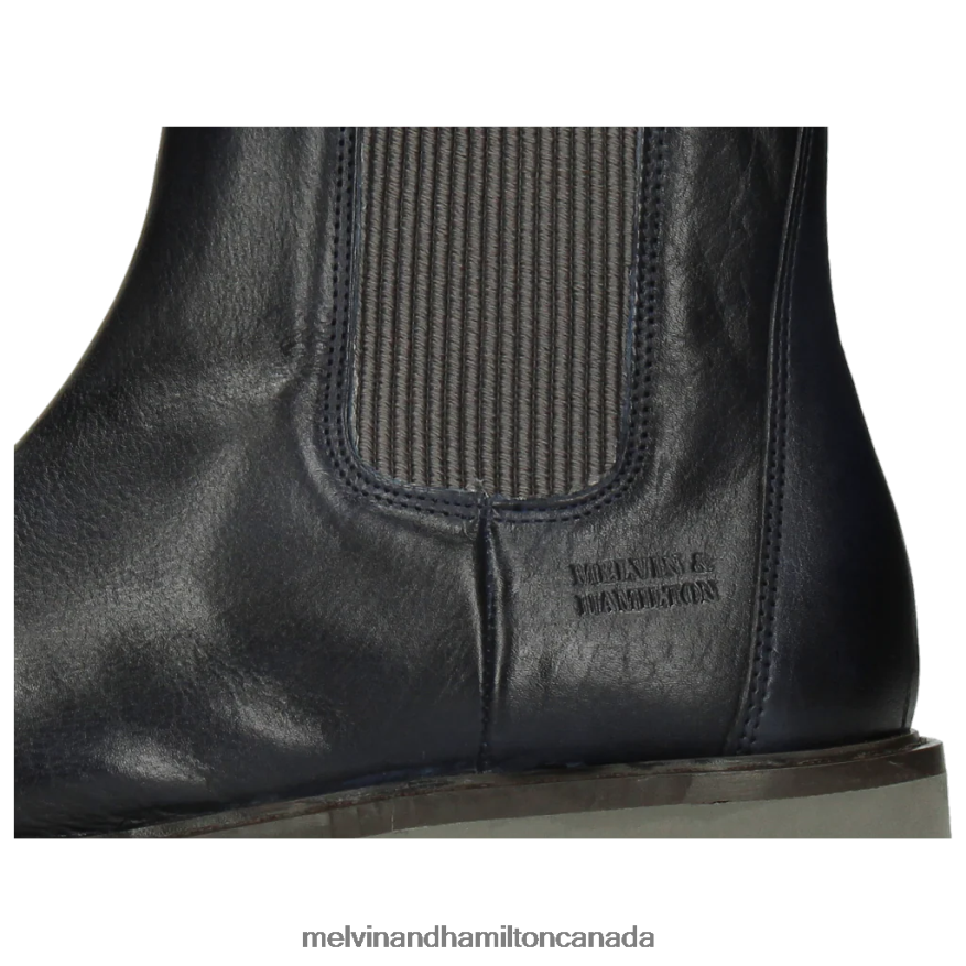 Women Melvin & Hamilton Blue Megan 14 Boots P4V68P1255