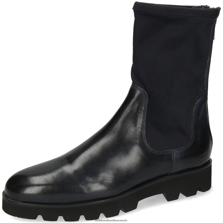 Women Melvin & Hamilton Blue Susan 69 Boots P4V68P1258