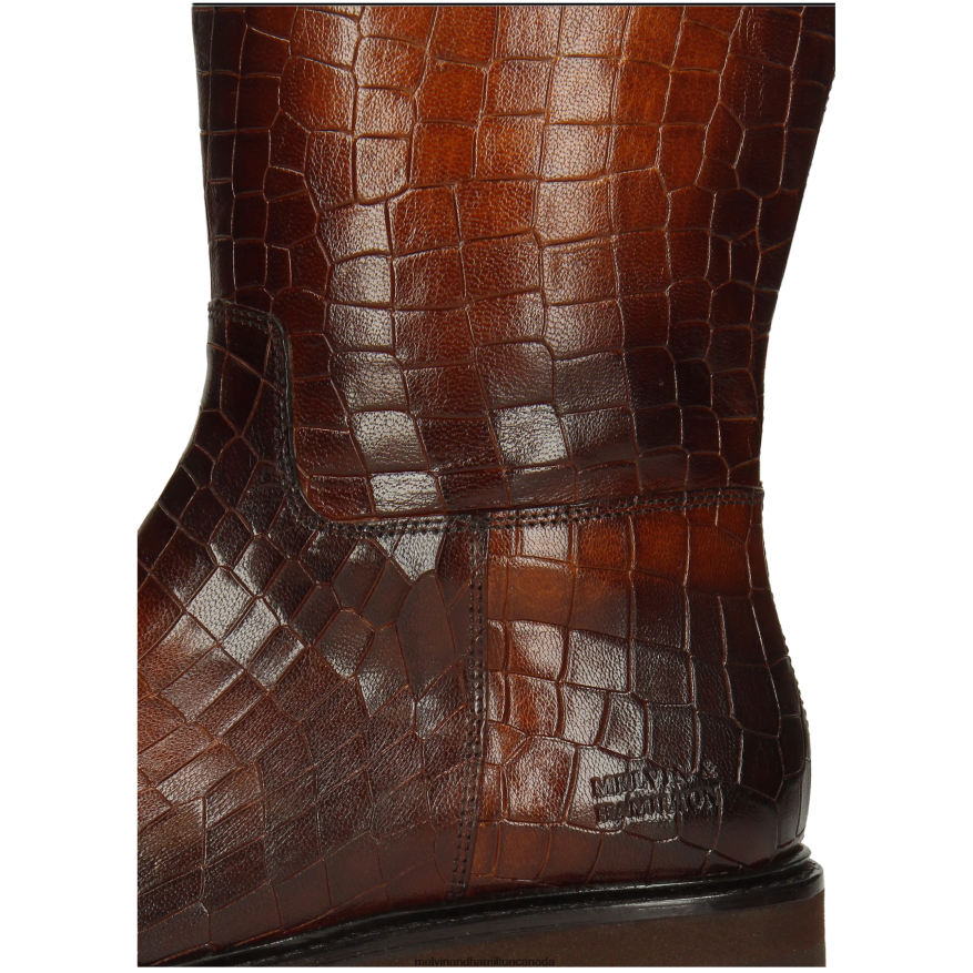Women Melvin & Hamilton Brown Cassy 6 Boots P4V68P1176