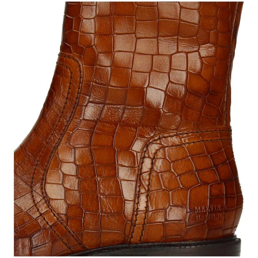 Women Melvin & Hamilton Brown Elena 4 Boots P4V68P1219