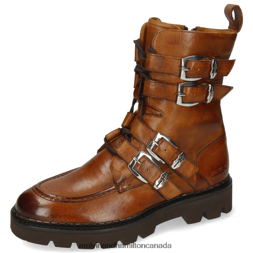 Women Melvin & Hamilton Brown Jade 11 Boots P4V68P1198
