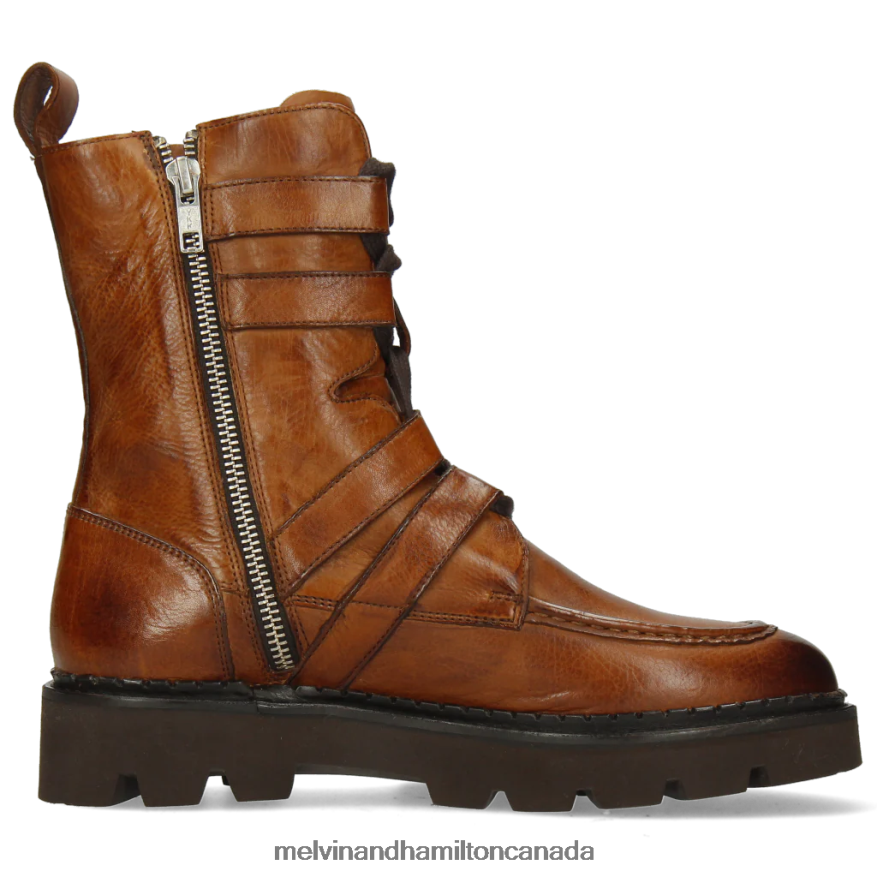 Women Melvin & Hamilton Brown Jade 11 Boots P4V68P1198