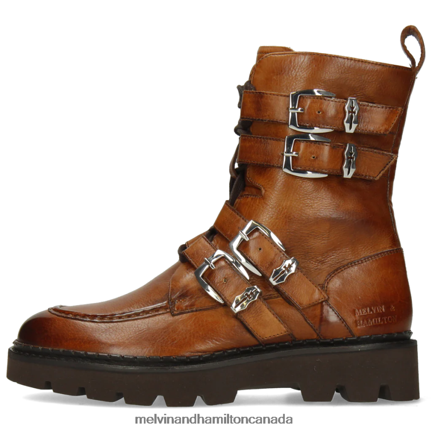 Women Melvin & Hamilton Brown Jade 11 Boots P4V68P1198