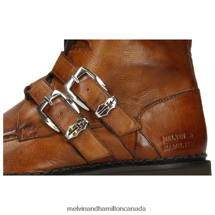 Women Melvin & Hamilton Brown Jade 11 Boots P4V68P1198