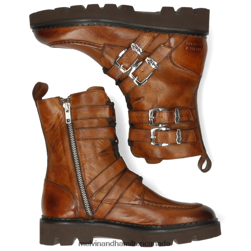Women Melvin & Hamilton Brown Jade 11 Boots P4V68P1198