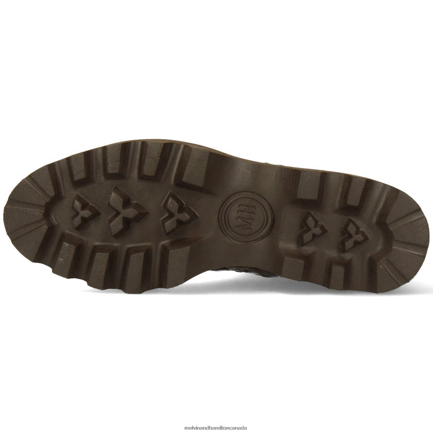 Women Melvin & Hamilton Brown Leonie 21 Boots P4V68P1145