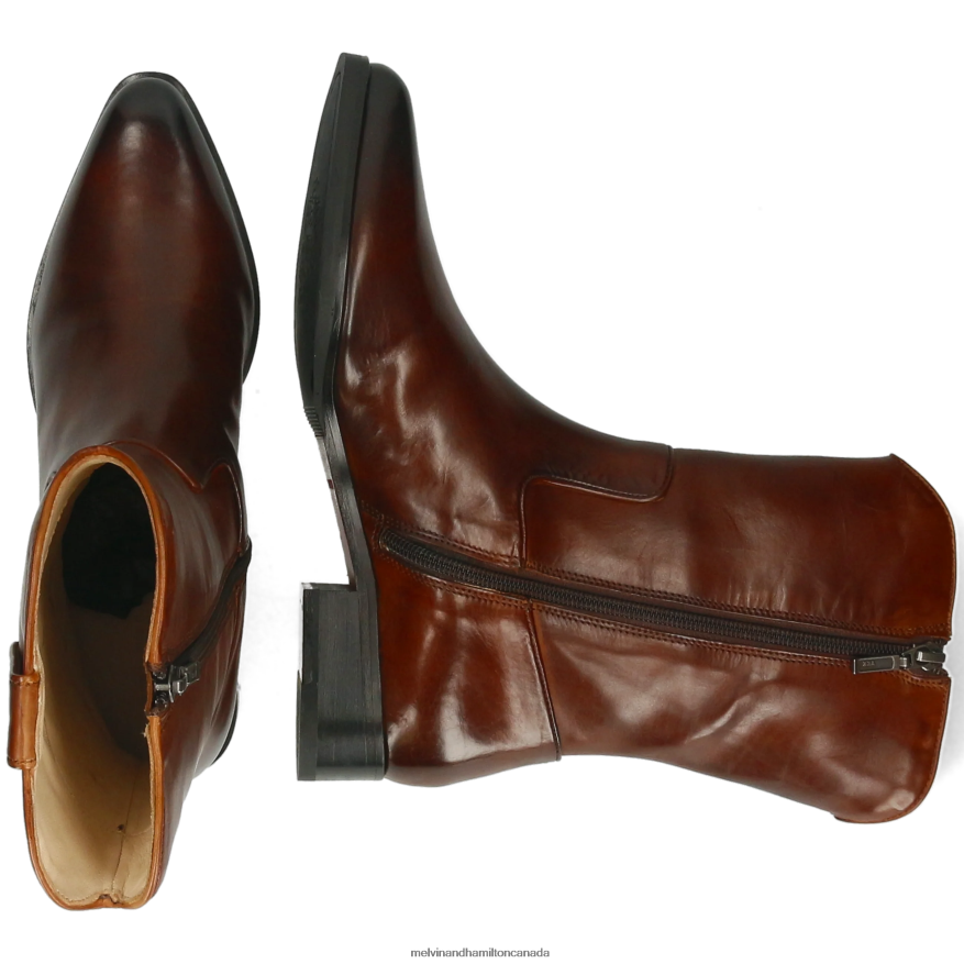 Women Melvin & Hamilton Brown Marlin 31 Boots P4V68P1200