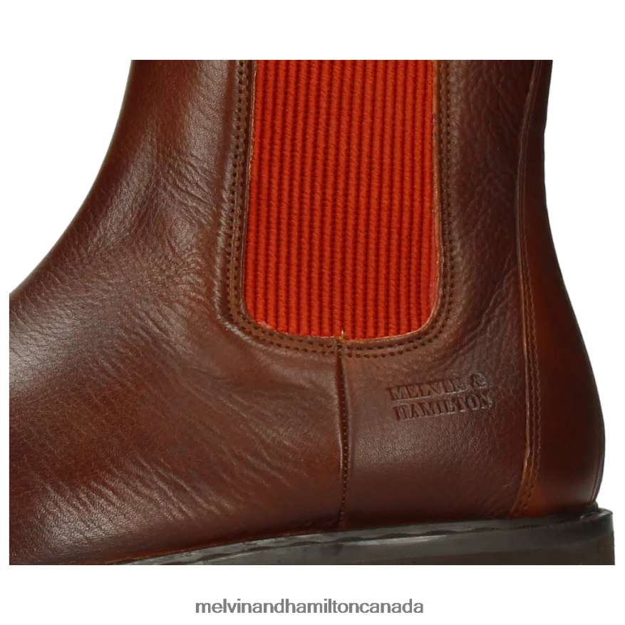 Women Melvin & Hamilton Brown Megan 14 Boots P4V68P1195