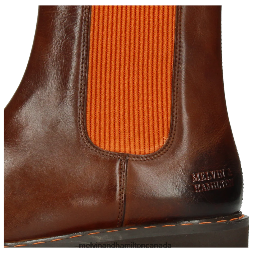 Women Melvin & Hamilton Brown Megan 14 Boots P4V68P1222