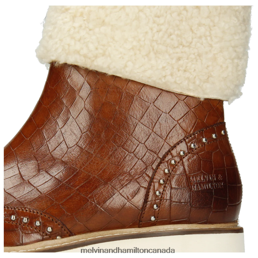 Women Melvin & Hamilton Brown Sally 143 Boots P4V68P1213