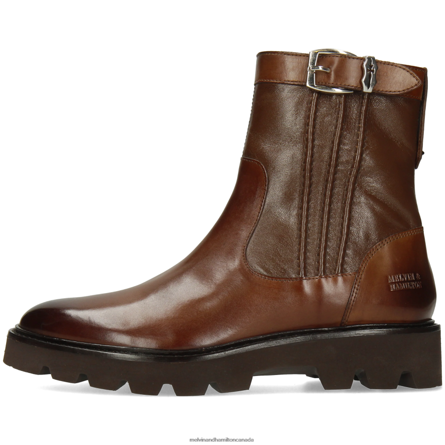 Women Melvin & Hamilton Brown Sally 85 Boots P4V68P1216