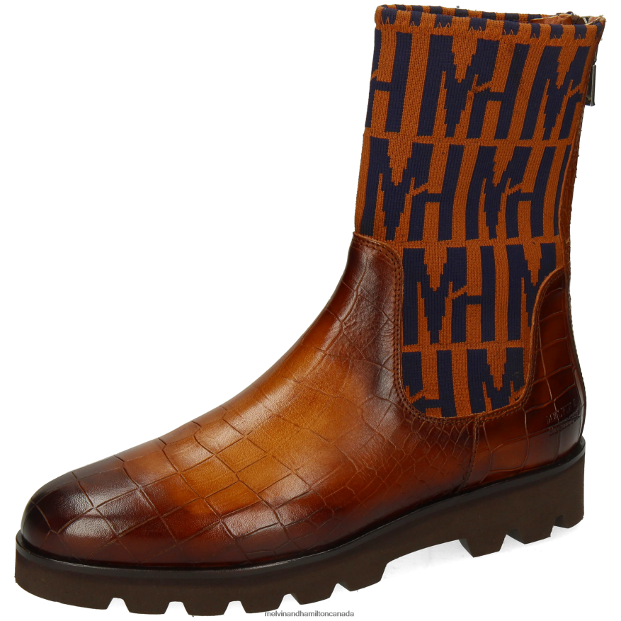 Women Melvin & Hamilton Brown Susan 69 Boots P4V68P1220