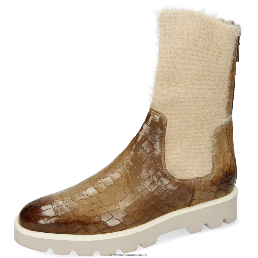 Women Melvin & Hamilton Brown Susan 69 Boots P4V68P1237