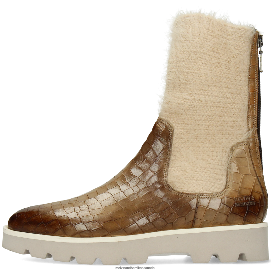 Women Melvin & Hamilton Brown Susan 69 Boots P4V68P1237