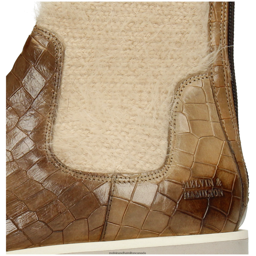 Women Melvin & Hamilton Brown Susan 69 Boots P4V68P1237