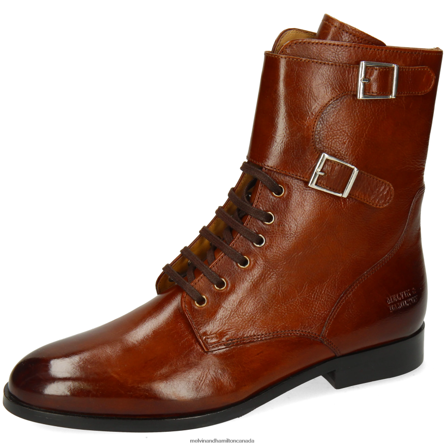 Women Melvin & Hamilton Brown Susan 90 Boots P4V68P1167