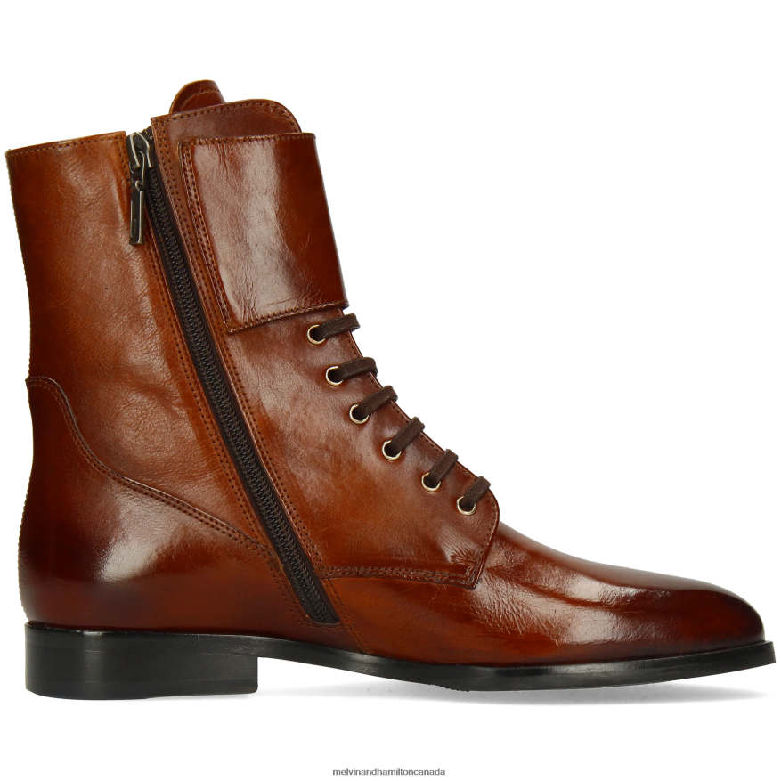Women Melvin & Hamilton Brown Susan 90 Boots P4V68P1167