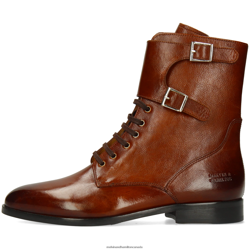 Women Melvin & Hamilton Brown Susan 90 Boots P4V68P1167