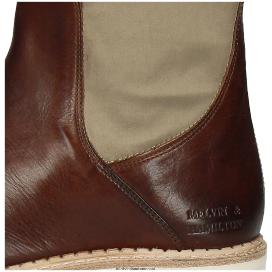 Women Melvin & Hamilton Brown Sybill 14 Boots P4V68P1201