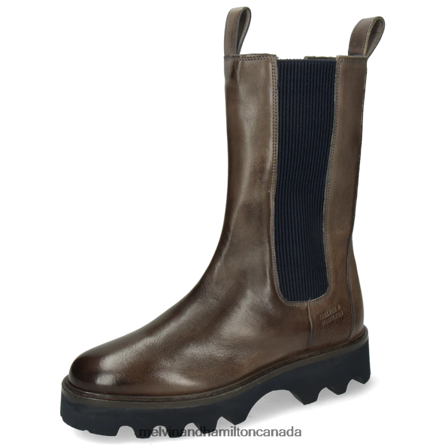 Women Melvin & Hamilton Grey Megan 14 Boots P4V68P1230