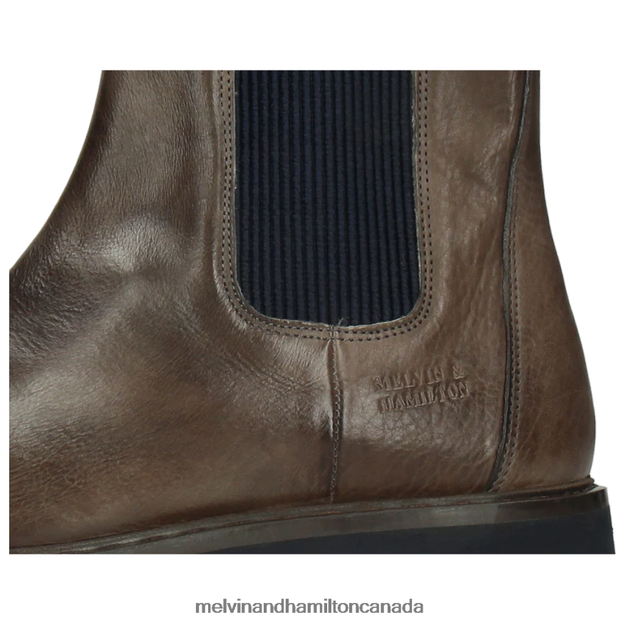 Women Melvin & Hamilton Grey Megan 14 Boots P4V68P1230