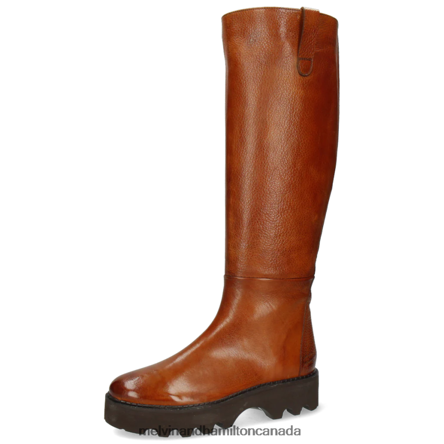 Women Melvin & Hamilton Light Brown Sybill 20 Boots P4V68P1155