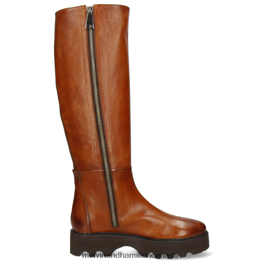 Women Melvin & Hamilton Light Brown Sybill 20 Boots P4V68P1155