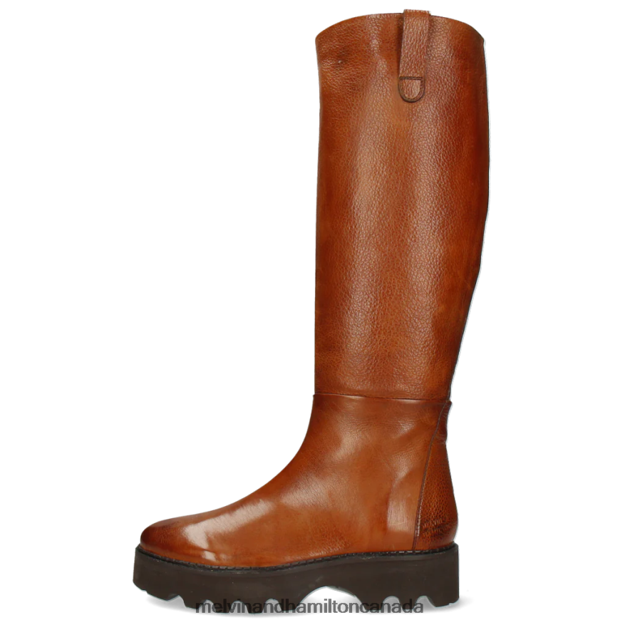 Women Melvin & Hamilton Light Brown Sybill 20 Boots P4V68P1155