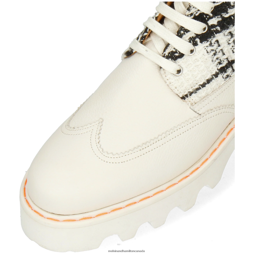 Women Melvin & Hamilton White Megan 38 Boots P4V68P1214
