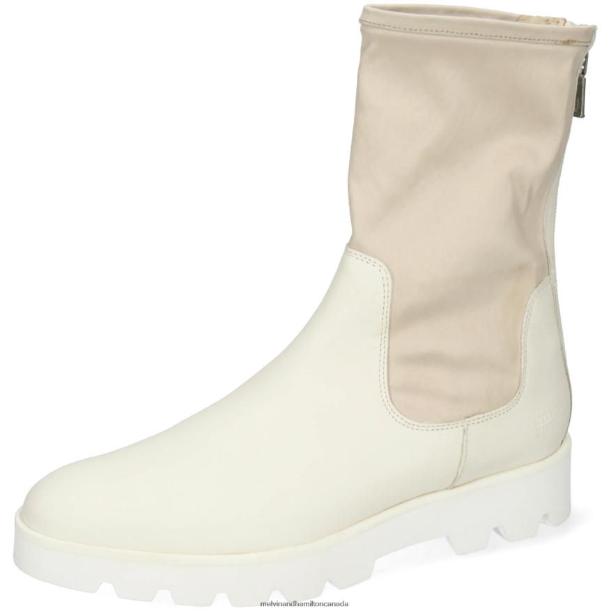 Women Melvin & Hamilton White Susan 69 Boots P4V68P1228