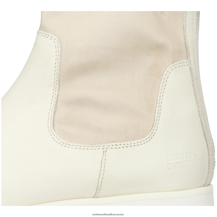Women Melvin & Hamilton White Susan 69 Boots P4V68P1228