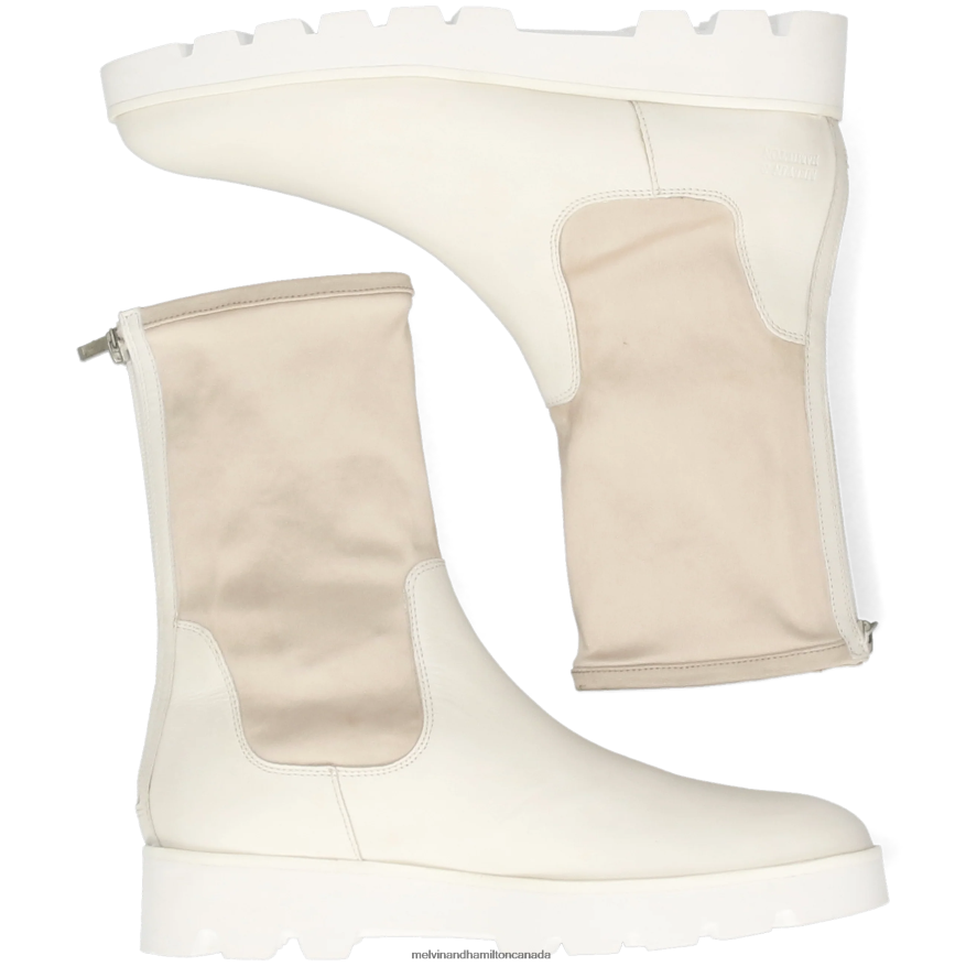 Women Melvin & Hamilton White Susan 69 Boots P4V68P1228
