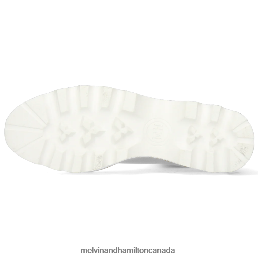 Women Melvin & Hamilton White Sybill 5 Boots P4V68P1238