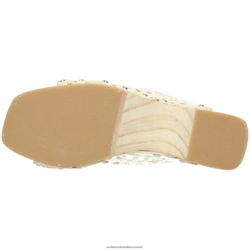 Women Melvin & Hamilton White Maria 1 Clogs P4V68P1983