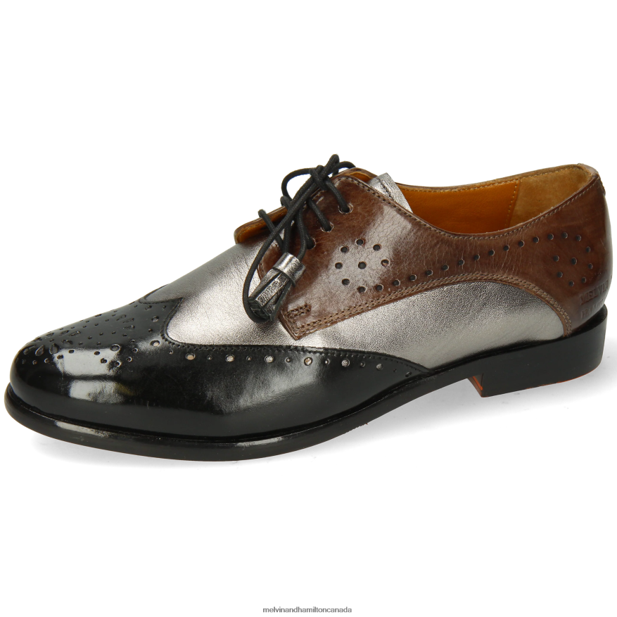 Women Melvin & Hamilton Multi Selina 41 Derby Shoes P4V68P1508