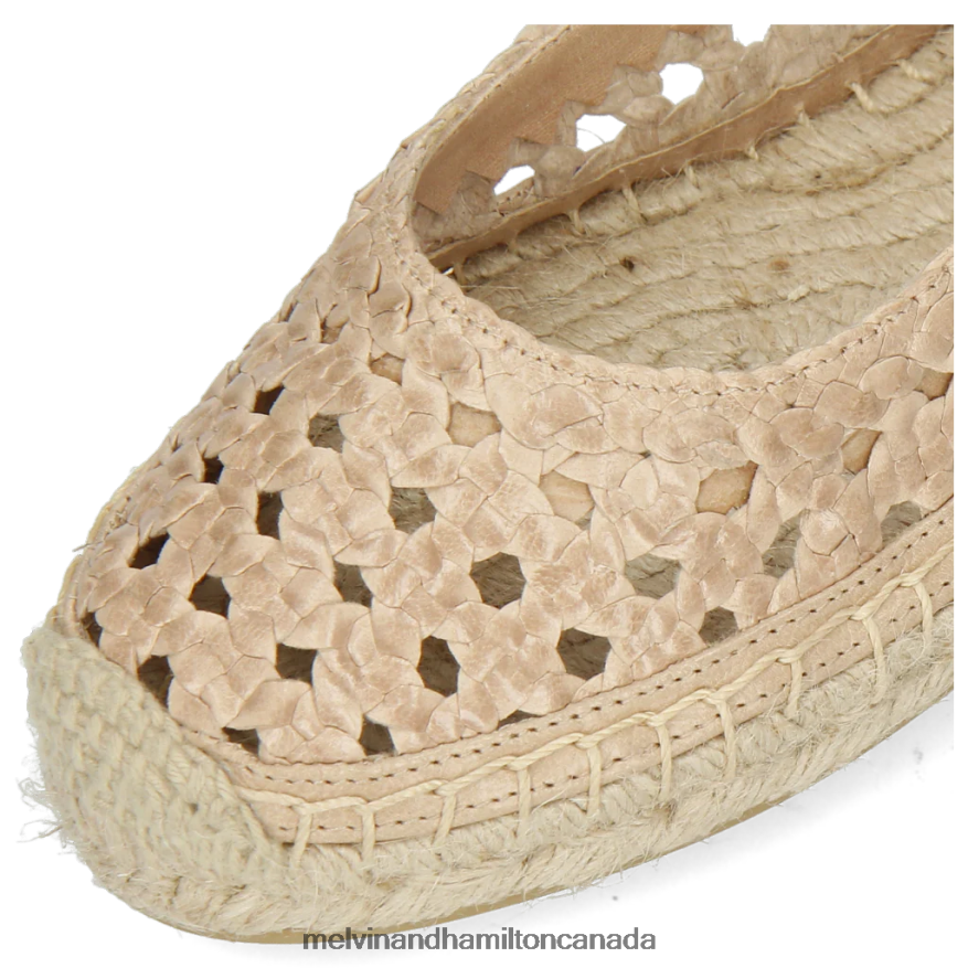 Women Melvin & Hamilton Beige Bree 1 Espadrilles P4V68P1886