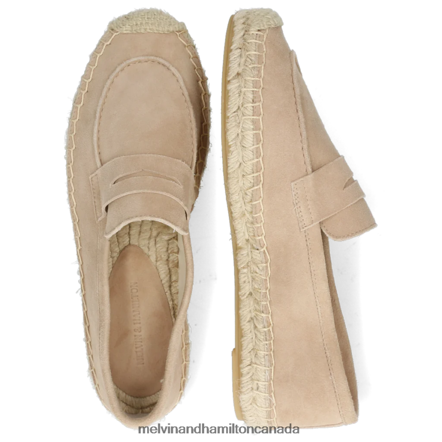 Women Melvin & Hamilton Beige Bree 2 Espadrilles P4V68P1883