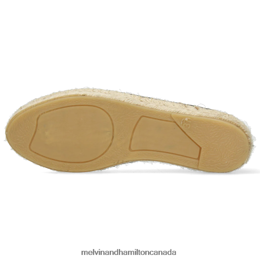 Women Melvin & Hamilton Black Bree 1 Espadrilles P4V68P1888