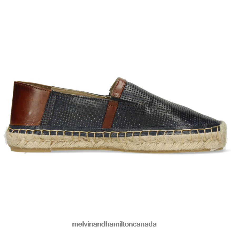 Women Melvin & Hamilton Blue Bree 3 Espadrilles P4V68P1889