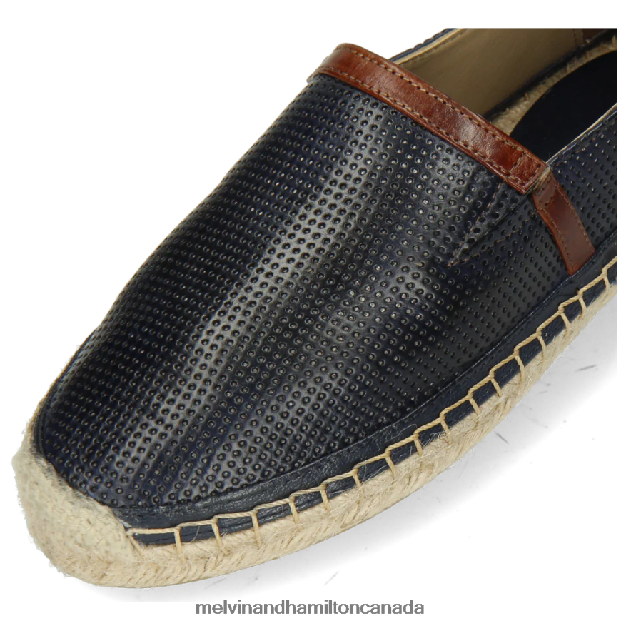 Women Melvin & Hamilton Blue Bree 3 Espadrilles P4V68P1889
