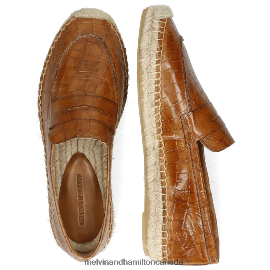 Women Melvin & Hamilton Brown Bree 2 Espadrilles P4V68P1882